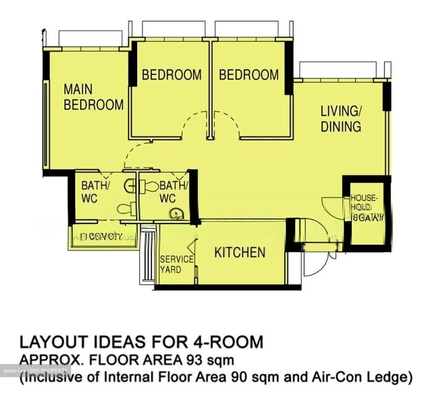 Blk 111B Alkaff Oasis (Toa Payoh), HDB 4 Rooms #559039241
